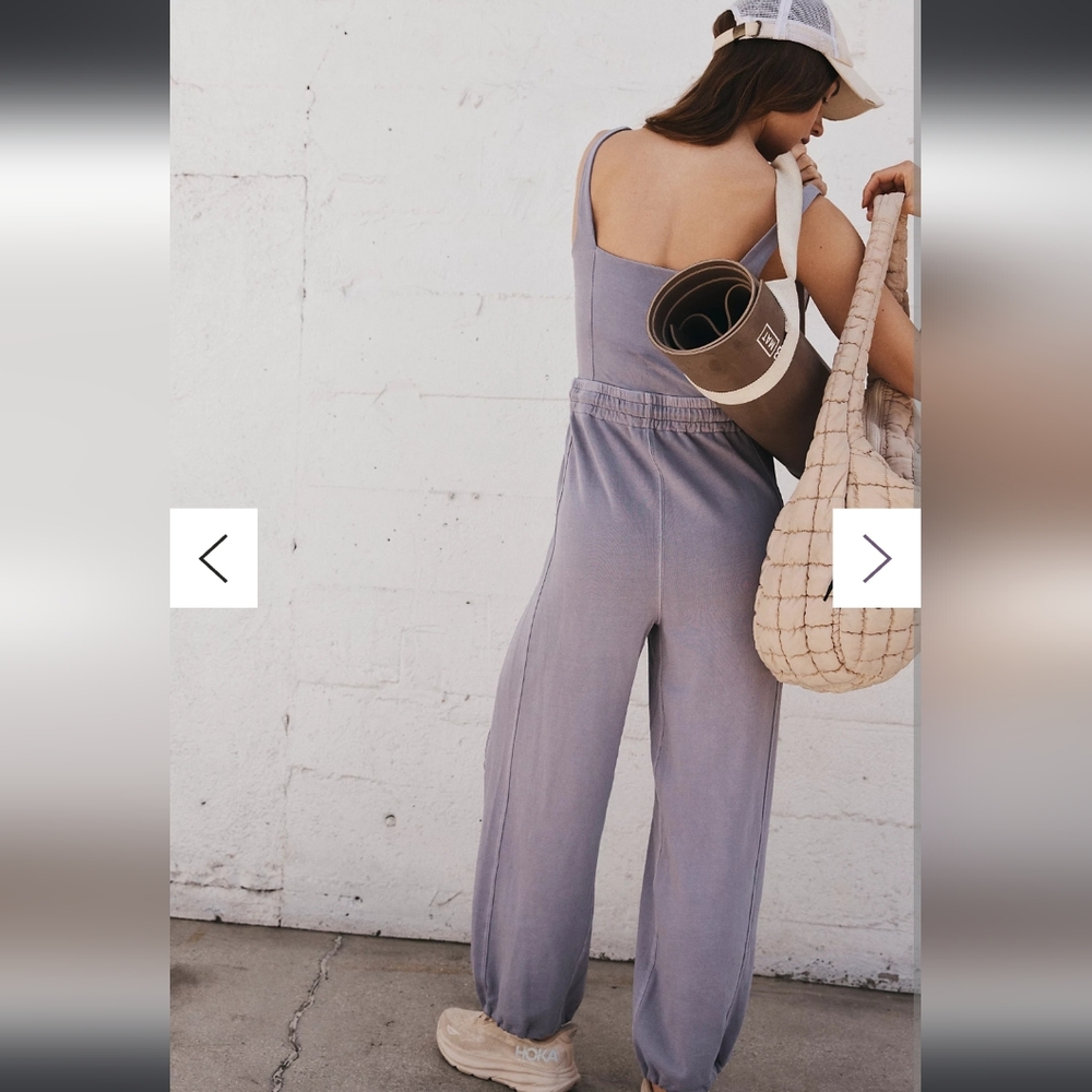 NWOT Free People Movement Lavender Onesie - Picture 3 of 6